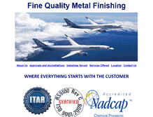 Tablet Screenshot of finequalitymetalfinishing.com